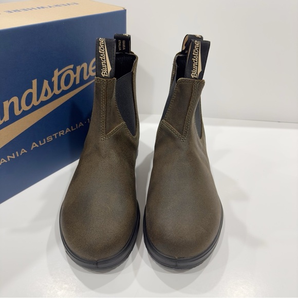 Blundstone 1615 Women’s Suede Leather Ankle Chelsea Boots - Picture 2 of 11